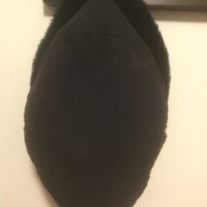 Faux Fur/Microfiber Reversible Bucket Winter Hat